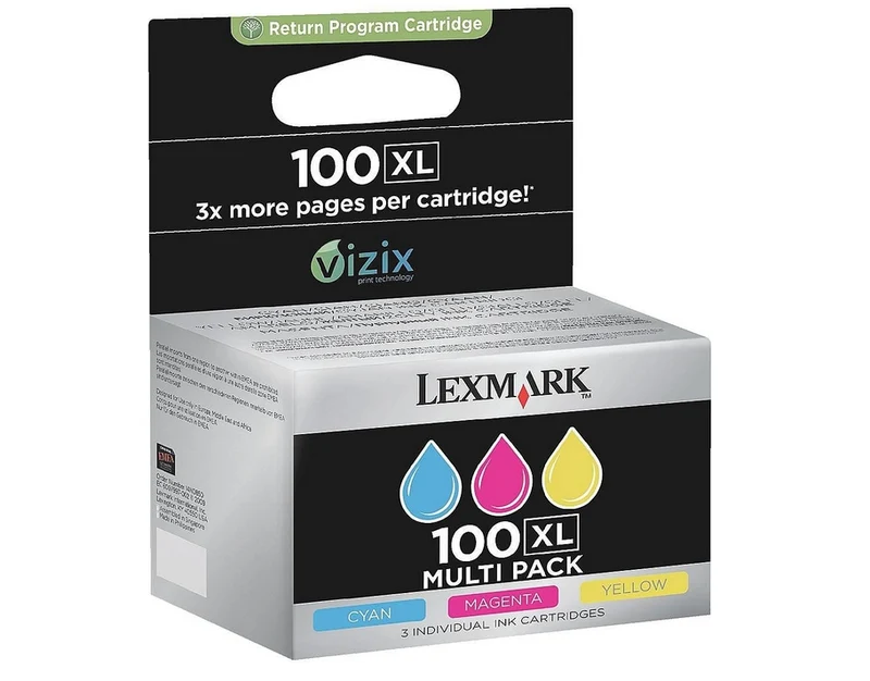 Cartouche d'encre Lexmark 100XL - Haute capacité